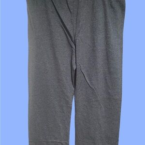Gray sweatpants